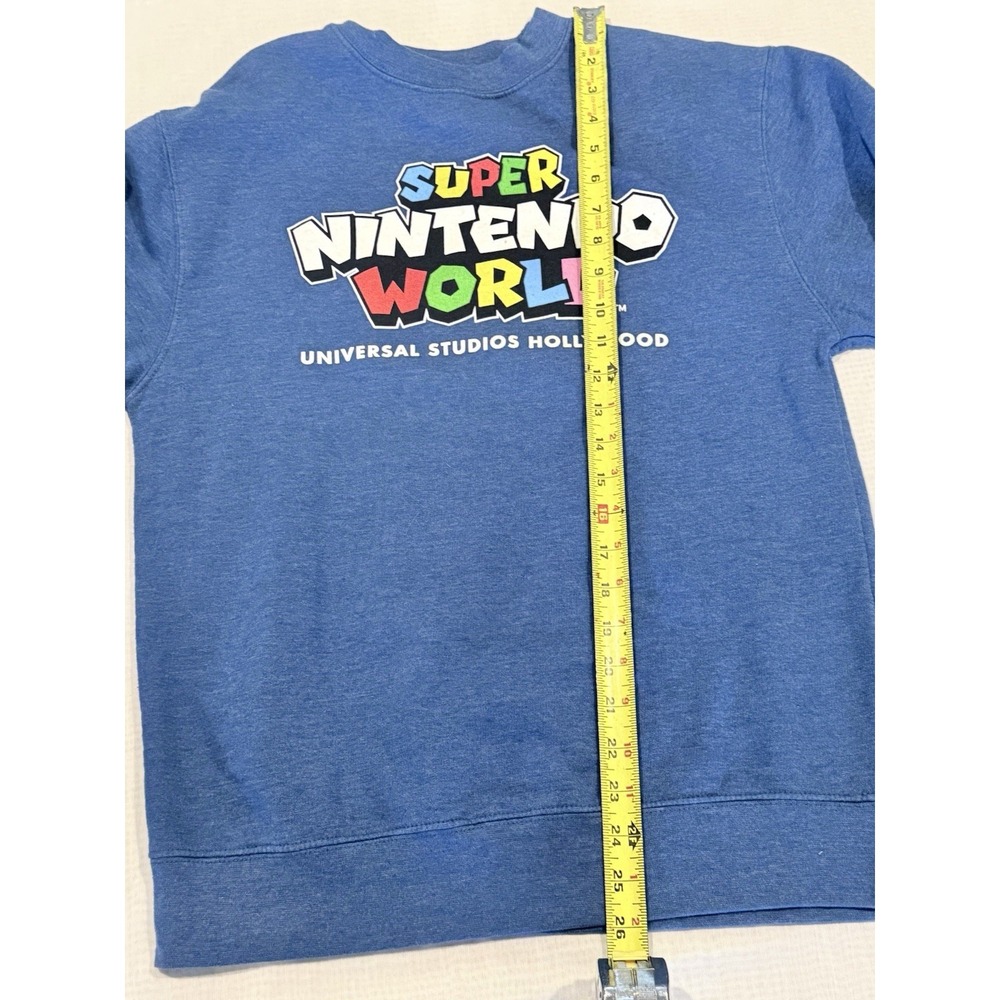 Universal Studios Super Nintendo World Sweatshirt Adult Small S Hollywood - Picture 5 of 7